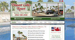Desktop Screenshot of pleasantvalleyresort.com